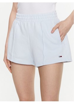 Tommy Jeans Szorty sportowe Essential DW0DW12626 Błękitny Regular Fit - id: 0000302309658 - marki Tommy Jeans - 181098043 Tommy Jeans Szorty sportowe Essential DW0DW12626 Błękitny Regular Fit ze sklepu MODIVO w kategorii Szorty - zdjęcie 181098043