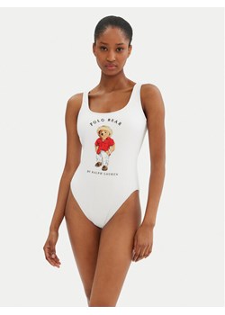 Polo Ralph Lauren Strój kąpielowy 21598410 Biały ze sklepu MODIVO w kategorii Stroje kąpielowe - zdjęcie 181098054