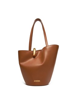 JACQUEMUS Torebka La Bambola Moyen 251BA4123000 Brązowy ze sklepu MODIVO w kategorii Torby Shopper bag - zdjęcie 181098101