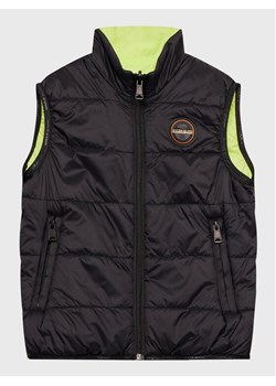 Napapijri Kamizelka Santafe NP0A4GXA D Czarny Regular Fit ze sklepu MODIVO w kategorii Kamizelki męskie - zdjęcie 181098114