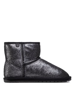 EMU Australia Śniegowce Wallaby Mini Metallic Teens T12358 Czarny ze sklepu MODIVO w kategorii Buty zimowe dziecięce - zdjęcie 181098213