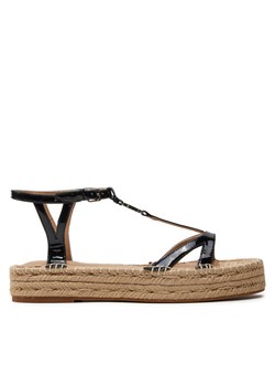 Lauren Ralph Lauren Espadryle 802935579001 Czarny ze sklepu MODIVO w kategorii Sandały damskie - zdjęcie 181098223