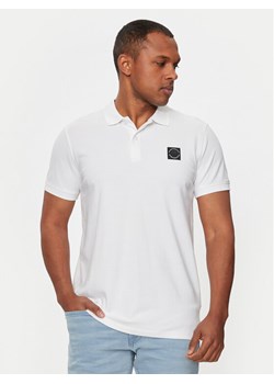 Petrol Industries Polo M-1040-POL945 Biały Slim Fit ze sklepu MODIVO w kategorii T-shirty męskie - zdjęcie 181098422