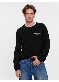 Tommy Jeans Sweter DM0DM17756 Czarny Regular Fit ze sklepu MODIVO w kategorii Swetry męskie - zdjęcie 181098471