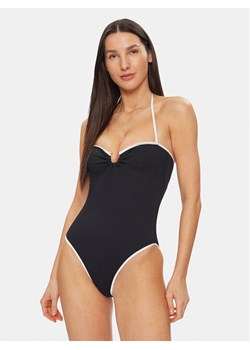Seafolly Strój kąpielowy 11124-072 Czarny ze sklepu MODIVO w kategorii Stroje kąpielowe - zdjęcie 181098474