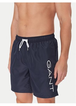 Gant Szorty kąpielowe 920006300 Granatowy Regular Fit ze sklepu MODIVO w kategorii Kąpielówki - zdjęcie 181098504