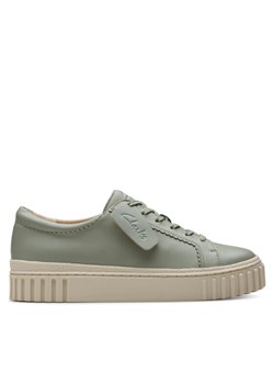 Clarks Sneakersy Mayhill Walk 26181208 Zielony ze sklepu MODIVO w kategorii Trampki damskie - zdjęcie 181098622