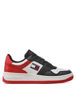 Tommy Jeans Sneakersy Basket Leather EM0EM01162 Kolorowy ze sklepu MODIVO w kategorii Buty sportowe męskie - zdjęcie 181098652