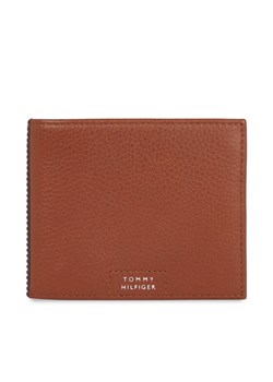 Tommy Hilfiger Duży Portfel Męski Th Prem Leather Flap & Coin AM0AM12189 Brązowy ze sklepu MODIVO w kategorii Portfele męskie - zdjęcie 181098662