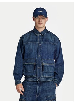 G-Star Raw Kurtka jeansowa Utility D24330-D577-G334 Niebieski Regular Fit ze sklepu MODIVO w kategorii Kurtki męskie - zdjęcie 181098721