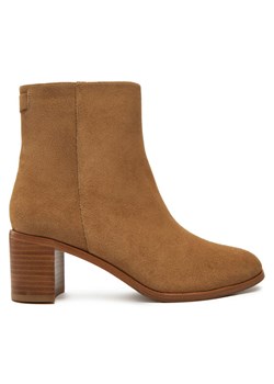 Lauren Ralph Lauren Botki 802942518001 Brązowy ze sklepu MODIVO w kategorii Botki - zdjęcie 181098944