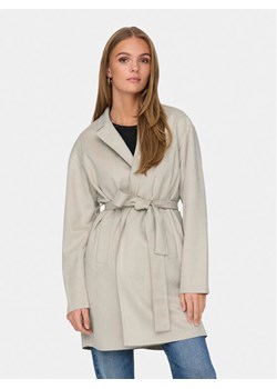 ONLY Płaszcz przejściowy Joline 15315660 Beżowy Regular Fit ze sklepu MODIVO w kategorii Płaszcze damskie - zdjęcie 181098973