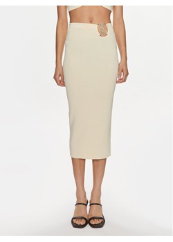 Patrizia Pepe Spódnica ołówkowa 2G0974/K021-W362 Écru Modern Slim Fit ze sklepu MODIVO w kategorii Spódnice - zdjęcie 181099221
