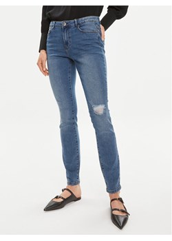 Vero Moda Jeansy June 10301199 Niebieski Skinny Fit ze sklepu MODIVO w kategorii Jeansy damskie - zdjęcie 181099340