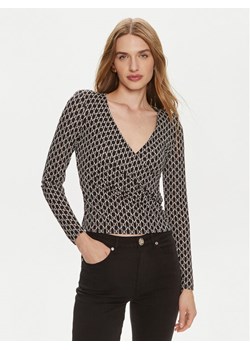 Marciano Guess Bluzka 4YGP00 6262A Czarny Slim Fit ze sklepu MODIVO w kategorii Bluzki damskie - zdjęcie 181099360
