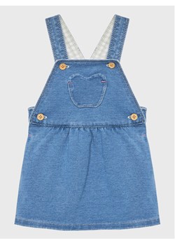 United Colors Of Benetton Sukienka jeansowa 4BAYAT00I Niebieski Regular Fit ze sklepu MODIVO w kategorii Sukienki niemowlęce - zdjęcie 181099392