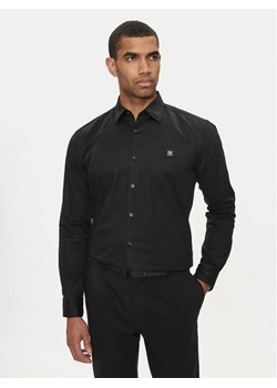 Hugo Koszula Ermo 50505315 Czarny Slim Fit ze sklepu MODIVO w kategorii Koszule męskie - zdjęcie 181099491