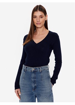 United Colors Of Benetton Sweter 1091D4625 Granatowy Regular Fit ze sklepu MODIVO w kategorii Swetry damskie - zdjęcie 181099600