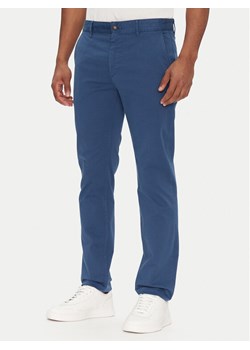 BOSS Chinosy 50510933 Niebieski Slim Fit ze sklepu MODIVO w kategorii Spodnie męskie - zdjęcie 181099650