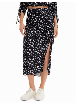 Desigual Spódnica midi Zury 23SWFW17 Czarny Regular Fit ze sklepu MODIVO w kategorii Spódnice - zdjęcie 181099672