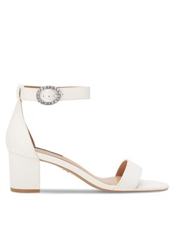 Nine West Sandały WFA2641-1 Biały ze sklepu MODIVO w kategorii Sandały damskie - zdjęcie 181099754