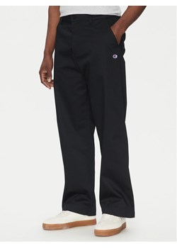 Champion Spodnie materiałowe 220715 Czarny Regular Fit ze sklepu MODIVO w kategorii Spodnie męskie - zdjęcie 181099852