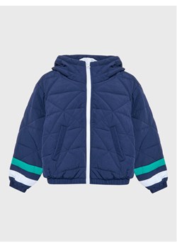United Colors Of Benetton Kurtka przejściowa 20USCN026 Granatowy Regular Fit ze sklepu MODIVO w kategorii Kurtki chłopięce - zdjęcie 181099923