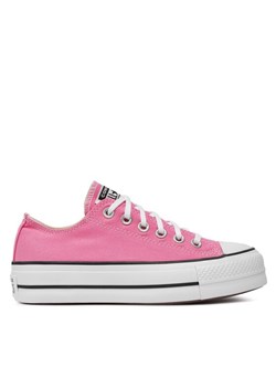 Converse Trampki Chuck Taylor All Star Lift Platform Ox A06508C Różowy ze sklepu MODIVO w kategorii Trampki damskie - zdjęcie 181099991