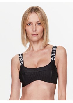 Calvin Klein Swimwear Góra od bikini KW0KW01968 Czarny ze sklepu MODIVO w kategorii Biustonosze - zdjęcie 181100021