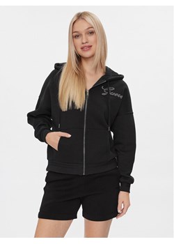 Guess Bluza W4RQ05 K9Z21 Czarny Regular Fit ze sklepu MODIVO w kategorii Bluzy damskie - zdjęcie 181100110