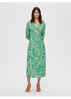 Selected Femme Sukienka 16089030 Zielony Regular Fit - id: 0000302058044 - marki Selected Femme - 181100120 Selected Femme Sukienka 16089030 Zielony Regular Fit ze sklepu MODIVO w kategorii Sukienki - zdjęcie 181100120
