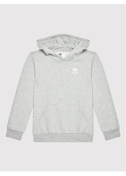 adidas Bluza adicolor H32353 Szary Regular Fit ze sklepu MODIVO w kategorii Bluzy chłopięce - zdjęcie 181100132