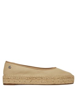LAUREN RALPH LAUREN Espadryle Luize 802959187008 Beżowy ze sklepu MODIVO w kategorii Espadryle damskie - zdjęcie 181100211