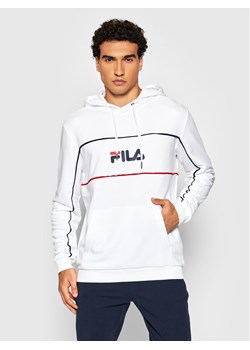 Fila Bluza Analu 688466 Biały Regular Fit ze sklepu MODIVO w kategorii Bluzy męskie - zdjęcie 181100223