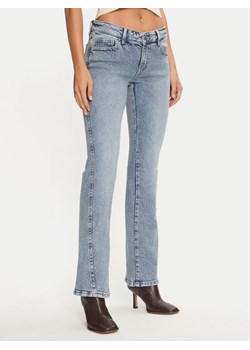 Gina Tricot Jeansy 22839 Niebieski Flare Fit ze sklepu MODIVO w kategorii Jeansy damskie - zdjęcie 181100320