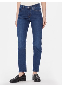 Tommy Hilfiger Jeansy Classic WW0WW40648 Granatowy Straight Fit ze sklepu MODIVO w kategorii Jeansy damskie - zdjęcie 181100343