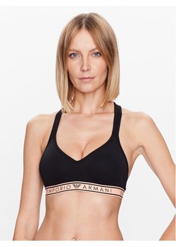 Emporio Armani Underwear Biustonosz bezfiszbinowy 163995 3R227 00020 Czarny ze sklepu MODIVO w kategorii Biustonosze - zdjęcie 181100364