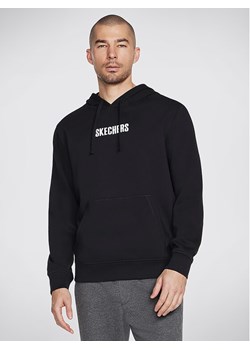 Skechers Bluza Sweats Incognito Hoodie HD6 Czarny Regular Fit ze sklepu MODIVO w kategorii Bluzy męskie - zdjęcie 181100392