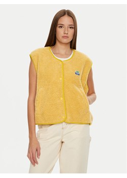 American Vintage Bezrękawnik Hoktown HOK16BH24 Żółty Loose Fit ze sklepu MODIVO w kategorii Kamizelki damskie - zdjęcie 181100414