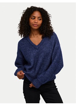 Kaffe Sweter Trina 10508973 Niebieski Loose Fit ze sklepu MODIVO w kategorii Swetry damskie - zdjęcie 181100484