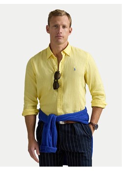 Polo Ralph Lauren Koszula 710968915011 Żółty Slim Fit ze sklepu MODIVO w kategorii Koszule męskie - zdjęcie 181100600