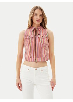 Wrangler Kamizelka 112362848 Różowy Slim Fit ze sklepu MODIVO w kategorii Kamizelki damskie - zdjęcie 181100901