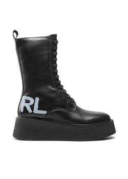 KARL LAGERFELD Botki KL42475 Czarny ze sklepu MODIVO w kategorii Workery damskie - zdjęcie 181100924