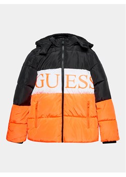 Guess Kurtka puchowa L3BL02 WB240 Kolorowy Regular Fit ze sklepu MODIVO w kategorii Kurtki chłopięce - zdjęcie 181101063