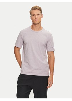Champion T-Shirt 218802 Fioletowy Regular Fit ze sklepu MODIVO w kategorii T-shirty męskie - zdjęcie 181101161