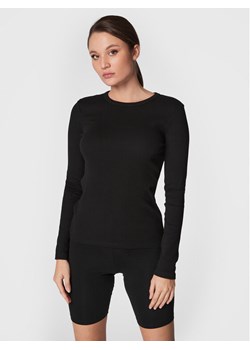 Gina Tricot Bluzka Basic 18863 Czarny Regular Fit ze sklepu MODIVO w kategorii Bluzki damskie - zdjęcie 181101193