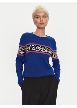 LOLA CASADEMUNT Sweter LF2411020 Niebieski Regular Fit ze sklepu MODIVO w kategorii Swetry damskie - zdjęcie 181101211