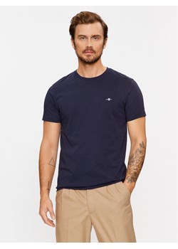Gant T-Shirt Shield 2003185 Granatowy Slim Fit ze sklepu MODIVO w kategorii T-shirty męskie - zdjęcie 181101323