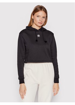 adidas Bluza adicolor Essentials HM1829 Czarny Relaxed Fit ze sklepu MODIVO w kategorii Bluzy damskie - zdjęcie 181101413