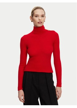 Balmain Golf DF0KF080KH25 Czerwony Slim Fit ze sklepu MODIVO w kategorii Swetry damskie - zdjęcie 181101551